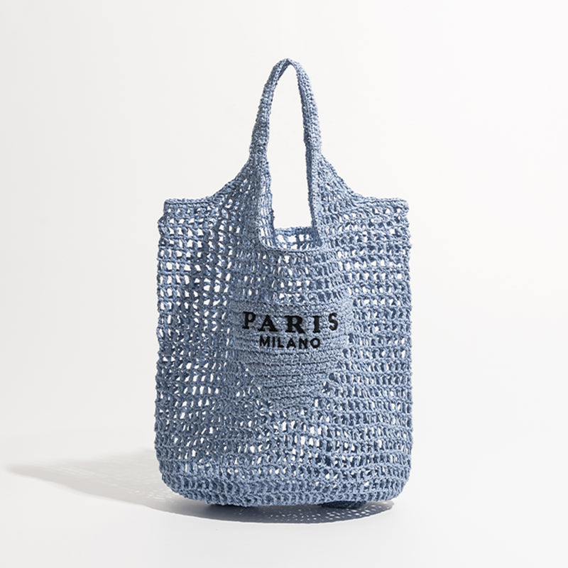 Straw Beach Handbag | La Parisienne