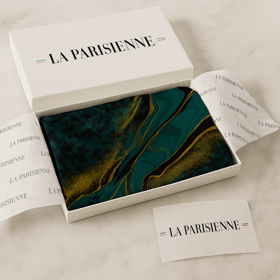 100% Silk Square Original and Unique Woman | La Parisienne