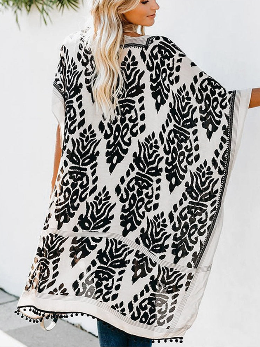 Bohemian Beach Kimono | La Parisienne