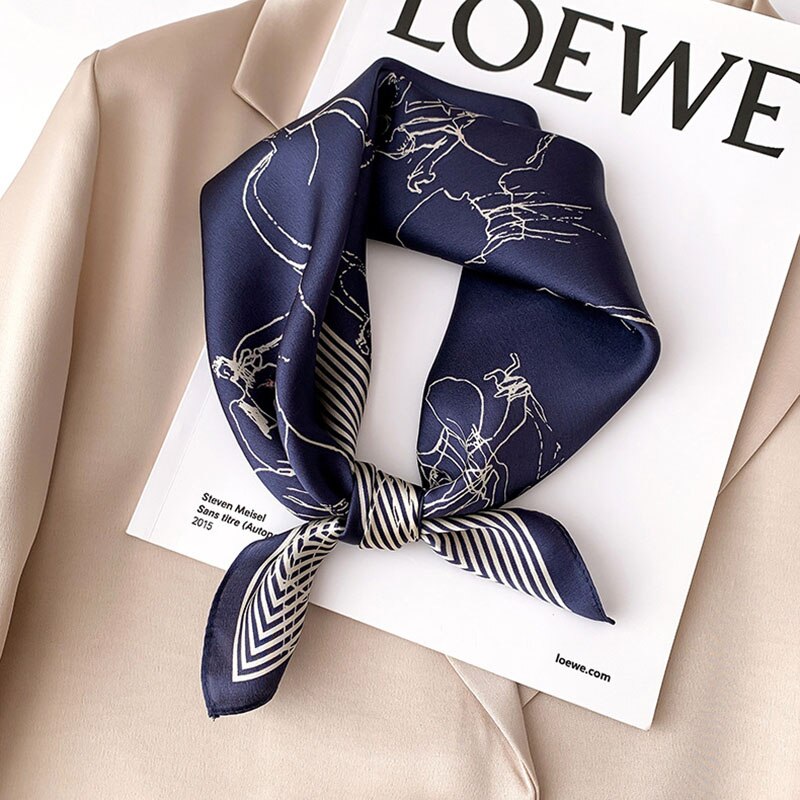 100% Silk Classic Square for Women | The Parisian