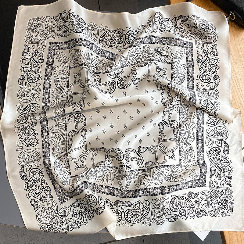 Chic 100% Silk Square for Women | La Parisienne