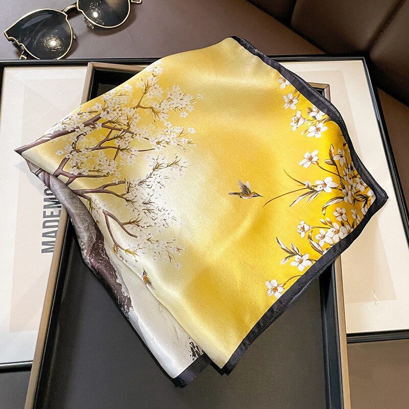 100% Original Silk Square for Women | The Parisian