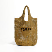 Straw Beach Handbag | La Parisienne