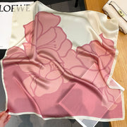 Carré 100% Soie fleur Original Femme | La Parisienne