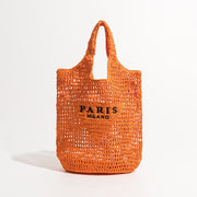 Straw Beach Handbag | La Parisienne