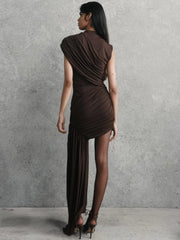 Long Sleeveless Dress | La Parisienne