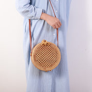 Rattan Woven Handbag | La Parisienne