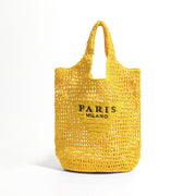 Straw Beach Handbag | La Parisienne