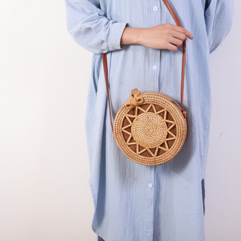 Rattan Woven Handbag | La Parisienne