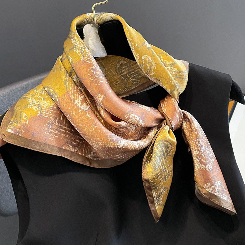 100% Silk Classic Square for Women | The Parisian