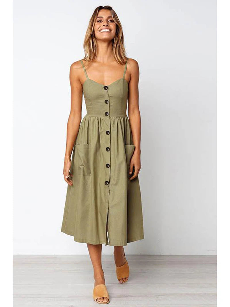 Long Summer Dress | La Parisienne