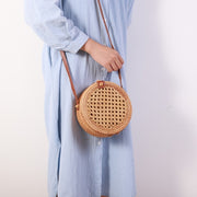Rattan Woven Handbag | La Parisienne