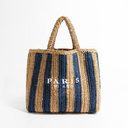 Straw Beach Handbag | La Parisienne