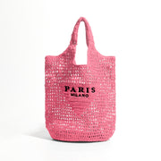 Straw Beach Handbag | La Parisienne