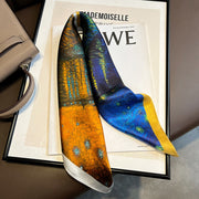 Sciarpa quadrata in seta al 100% per donna | La Parisienne