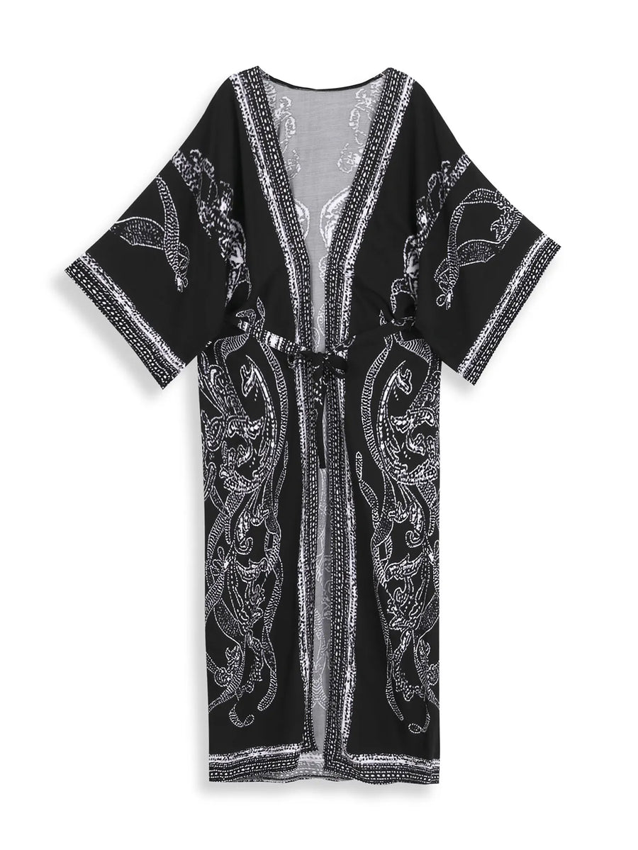 Bohemian Beach Kimono | La Parisienne