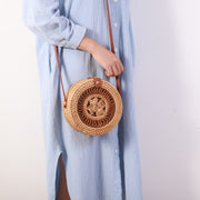 Rattan Woven Handbag | La Parisienne