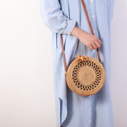 Rattan Woven Handbag | La Parisienne