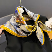 Sciarpa quadrata in seta al 100% per donna | La Parisienne