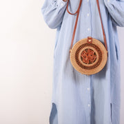Rattan Woven Handbag | La Parisienne