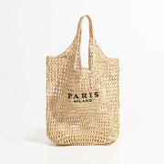 Straw Beach Handbag | La Parisienne