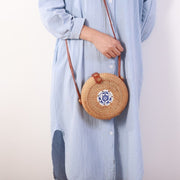 Rattan Woven Handbag | La Parisienne