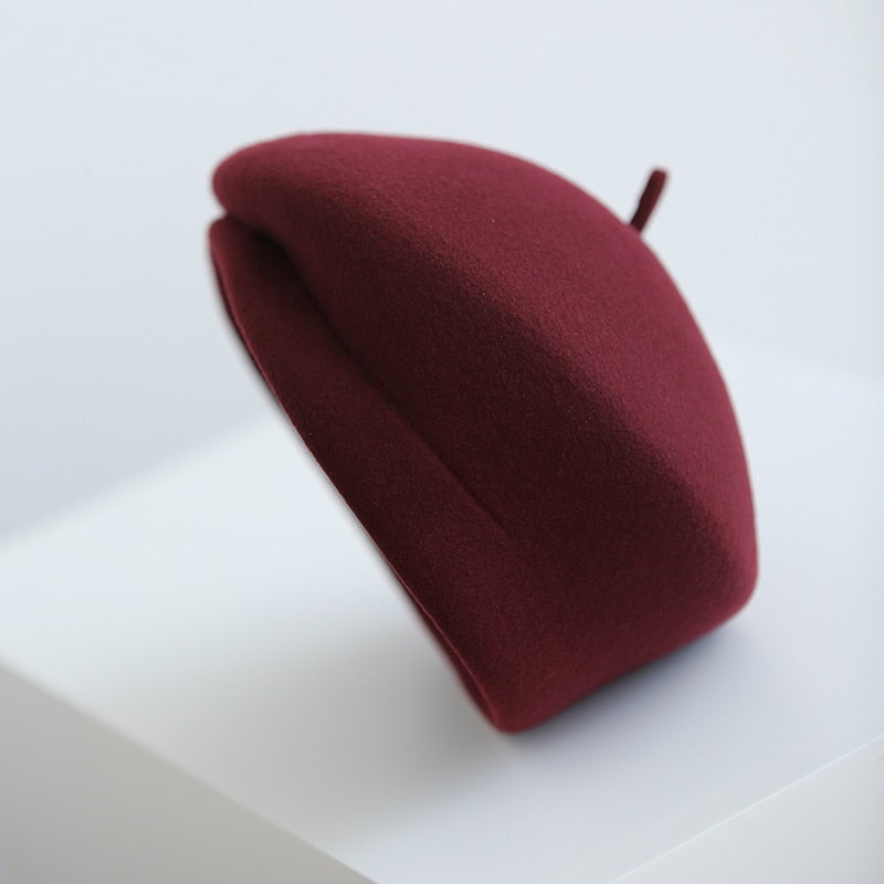 Women's 100% Australian Wool Beret | Chic La Parisienne