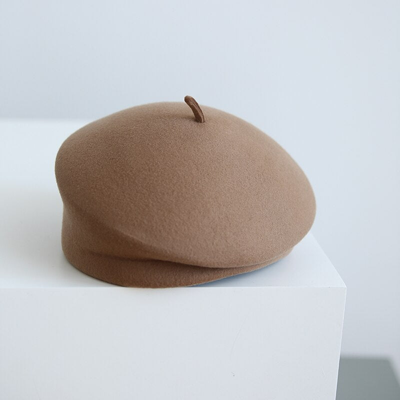 Women's 100% Australian Wool Beret | Chic La Parisienne