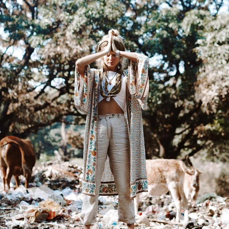 Summer Bohemian Kimono | La Parisienne