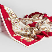 Women's 100% Silk Luxury Square Scarf | La Parisienne