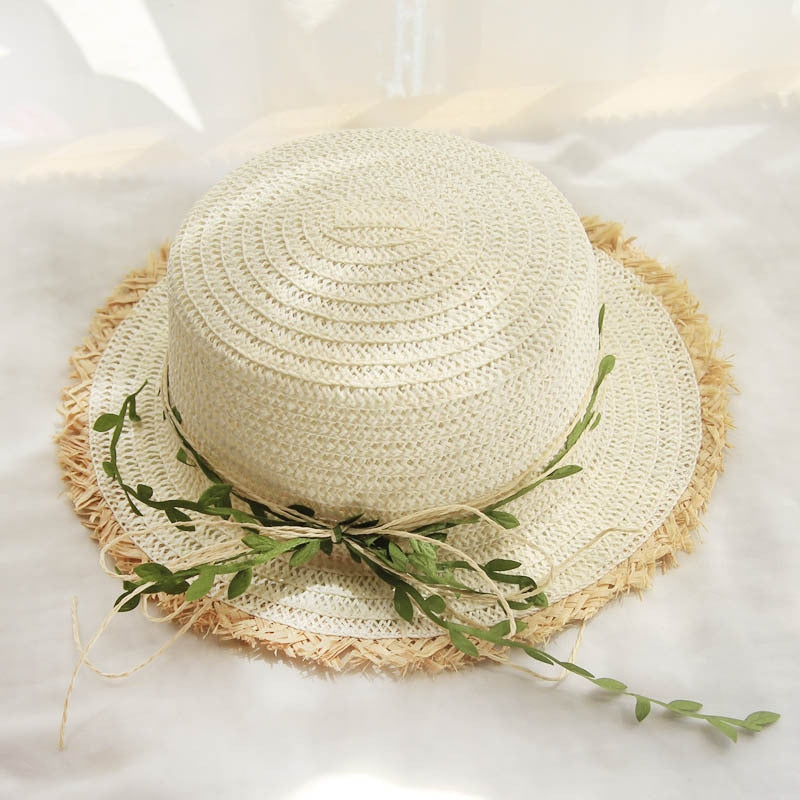 Chapeau de Paille Décoration Nature Femme | La Parisienne