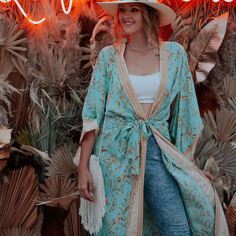 Bohemian Beach Kimono | La Parisienne