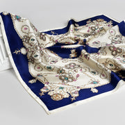 Women's 100% Silk Luxury Square Scarf | La Parisienne