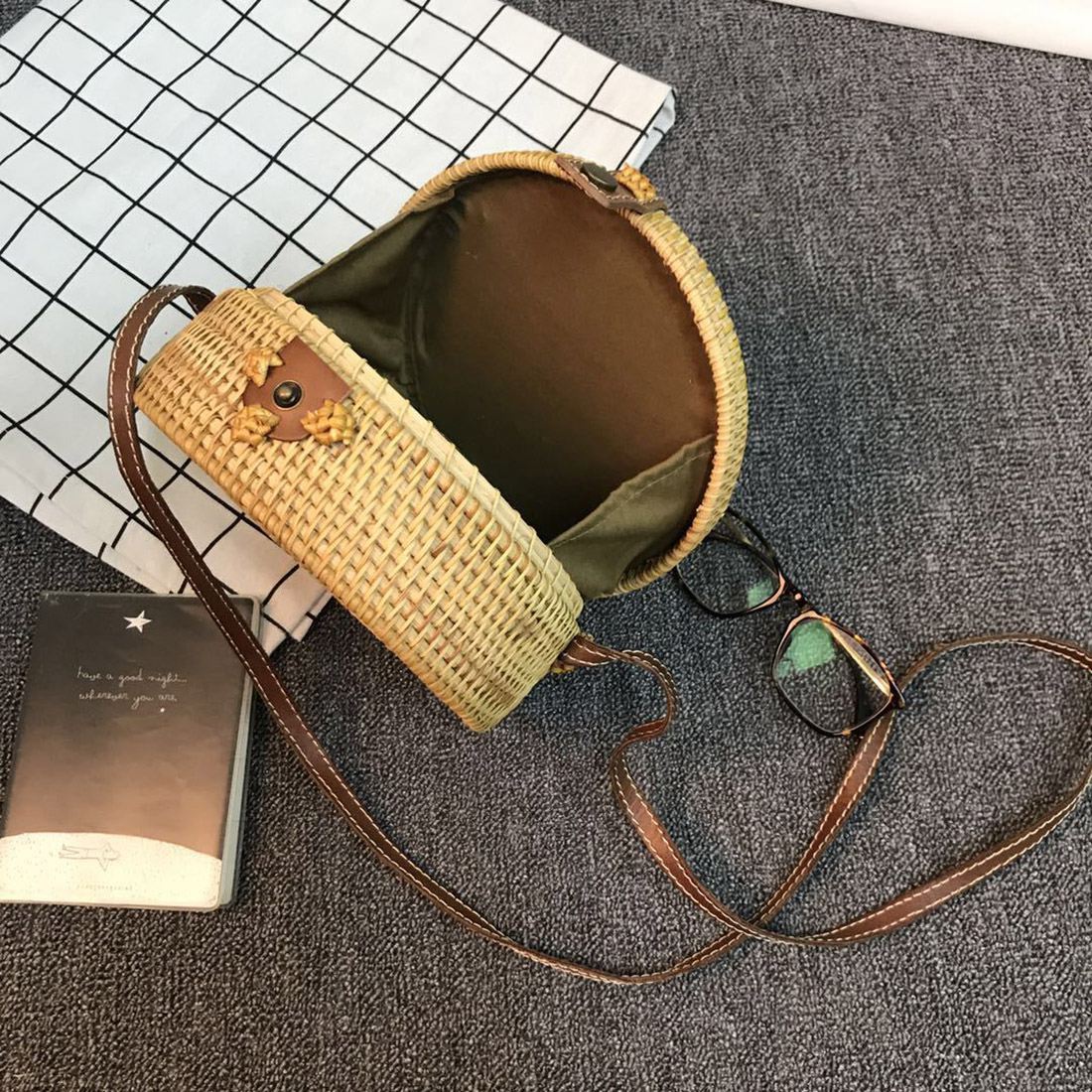 Bamboo Beach Handbag | La Parisienne