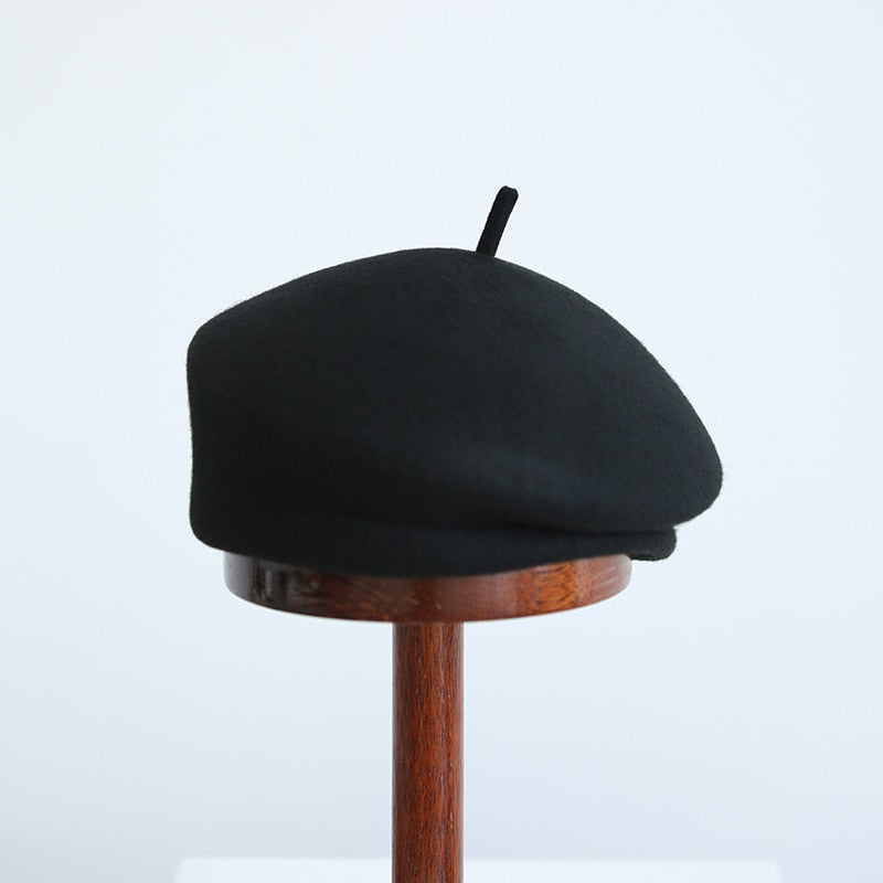 Women's 100% Australian Wool Beret | Chic La Parisienne