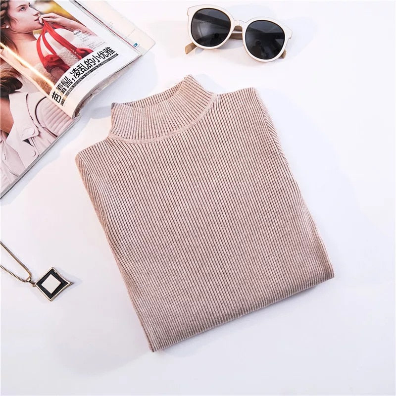 Women's Slim Cotton Recomposé Sweater | La Parisienne