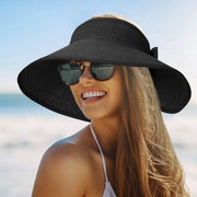 Women's Straw Hat Style Visor | La Parisienne
