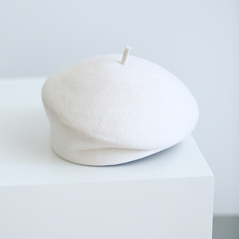 Women's 100% Australian Wool Beret | Chic La Parisienne