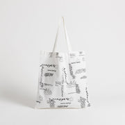 Tote Bag Decoration Flower Canvas Women | La Parisienne