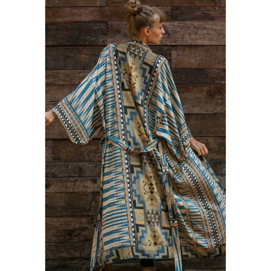 Japanese style beach kimono | La Parisienne