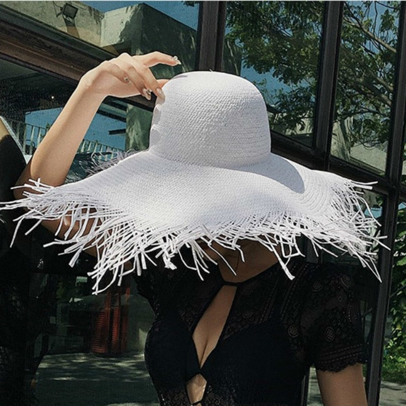 Chapeau de Paille tressé Femme | La Parisienne