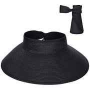 Women's Straw Hat Style Visor | La Parisienne
