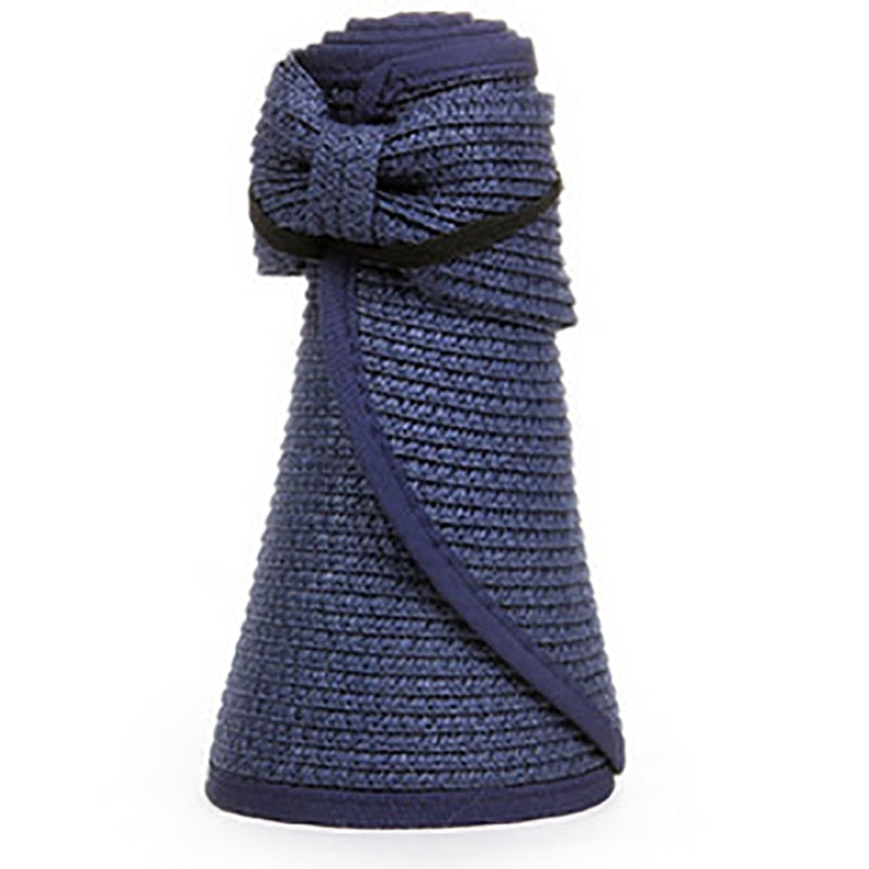 Women's Straw Hat Style Visor | La Parisienne