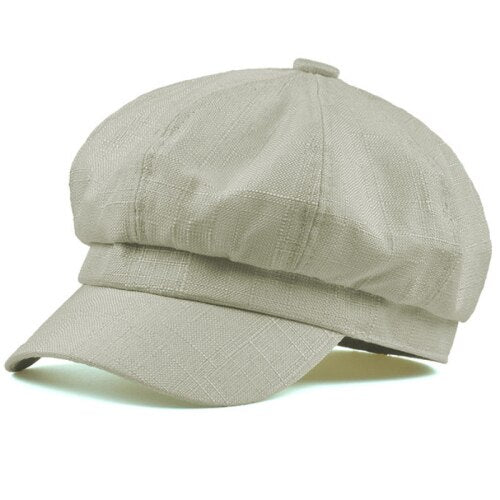 Women's Linen Cap Beret | La Parisienne