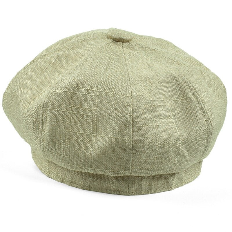 Women's Linen Cap Beret | La Parisienne
