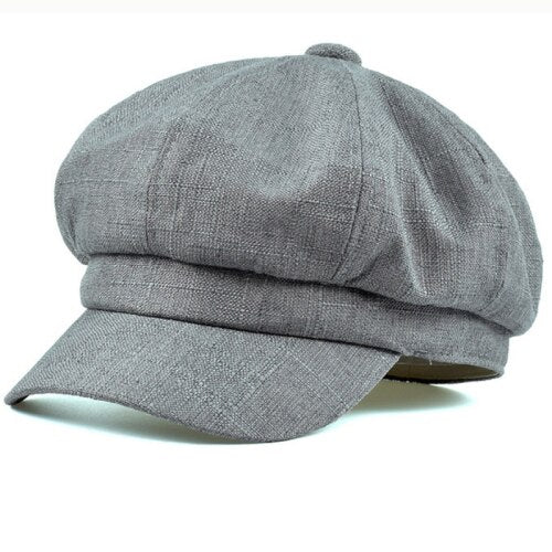 Women's Linen Cap Beret | La Parisienne