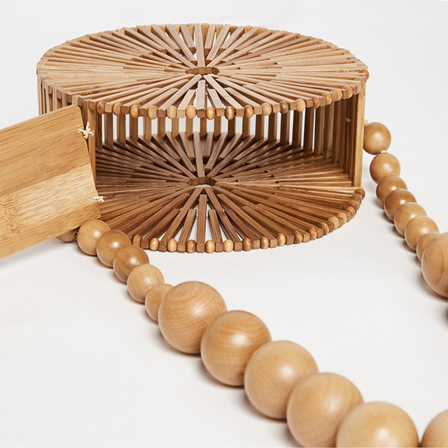 Bamboo Beach Handbag | La Parisienne