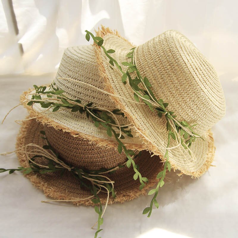 Chapeau de Paille Décoration Nature Femme | La Parisienne
