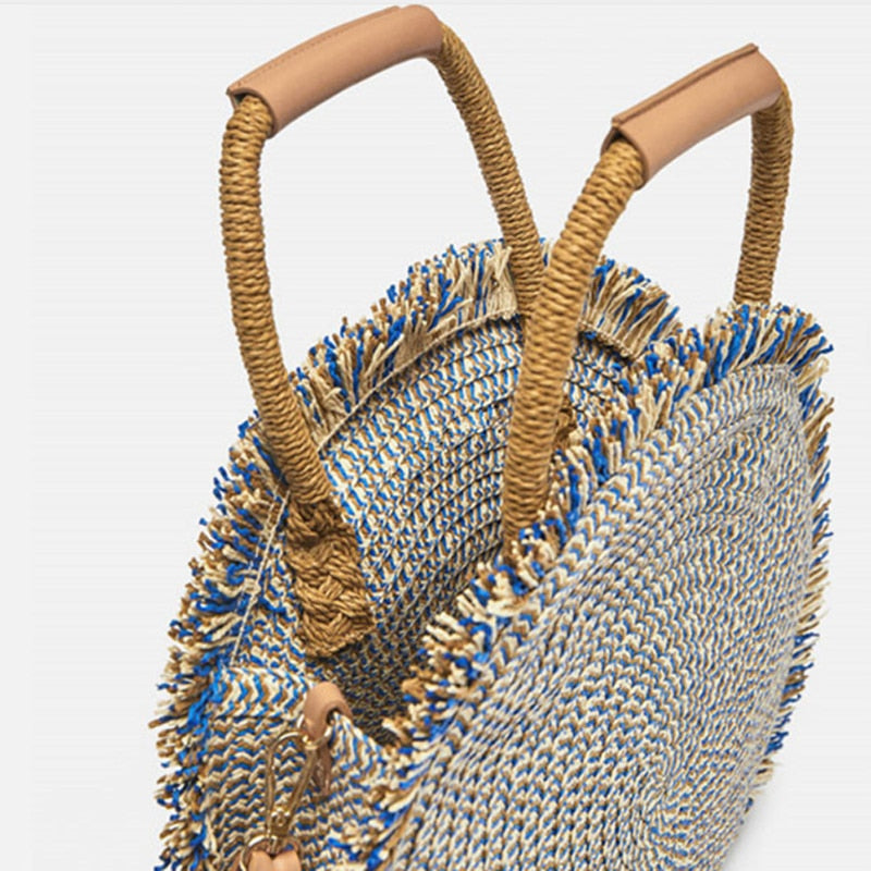 Bamboo Beach Handbag | La Parisienne