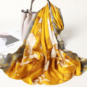 Chic Square Scarf 100% Silk | La Parisienne
